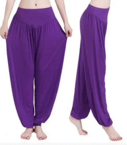 Pantalon Yoga Femme | Yog Zen PURPLE / L