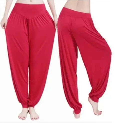 Pantalon Yoga Femme | Yog Zen Red / XXL