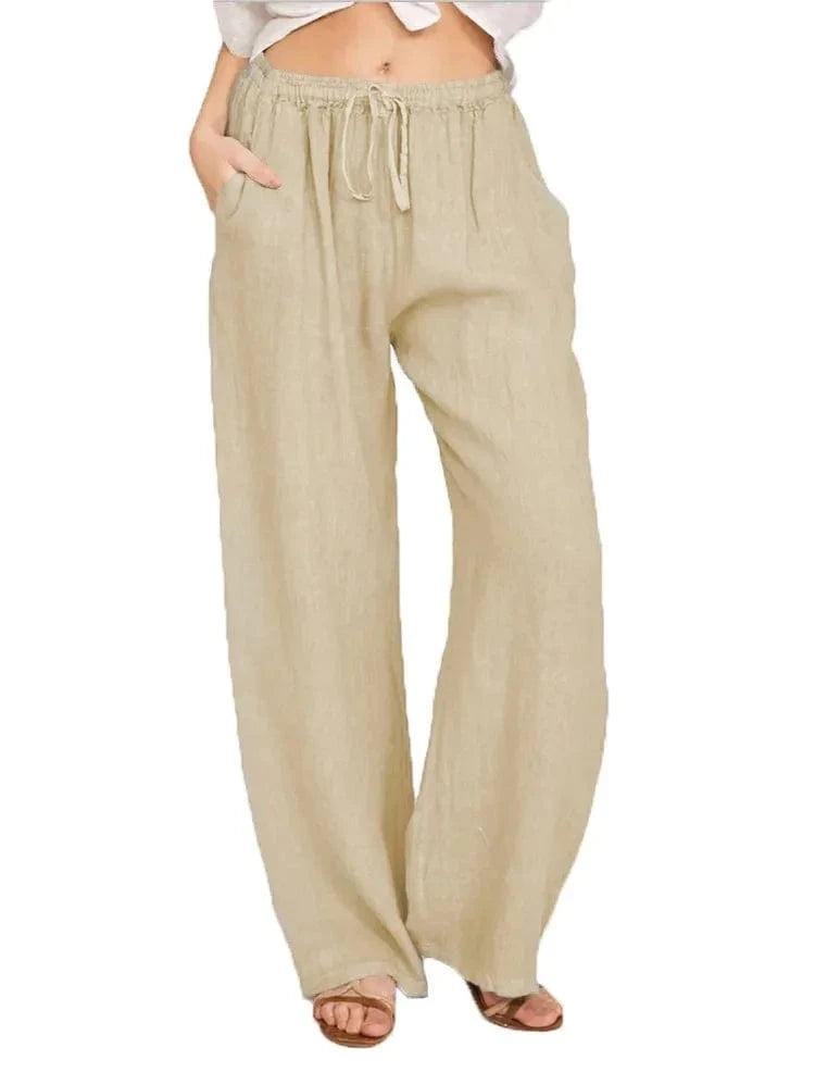 Pantalon Yoga Femme | Zen Ample Femme Khaki / XXXL