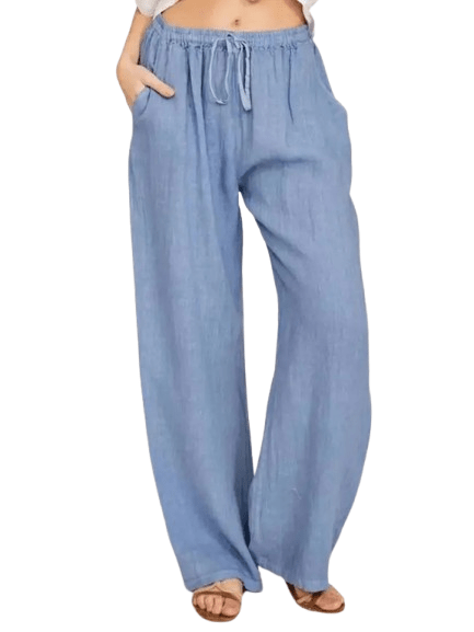 Pantalon Yoga Femme | Zen Ample Femme Light Blue / XXXL