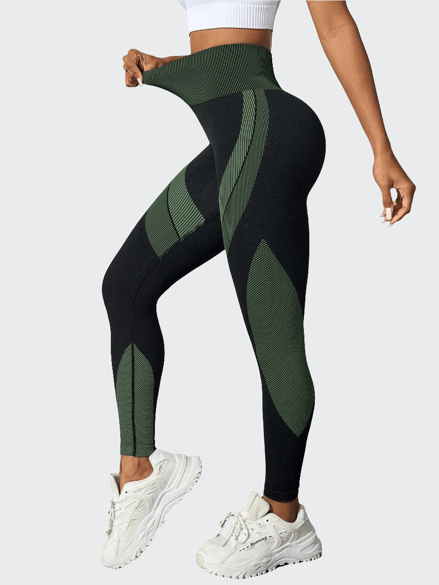 Pantalon yoga femme | Zen Control Green / XL