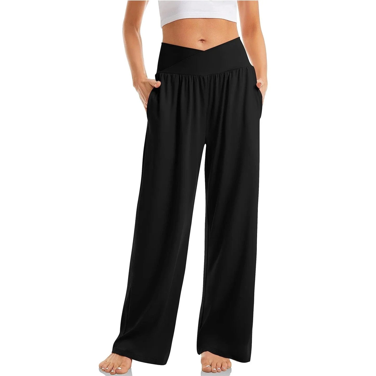 Pantalon yoga femme | Zen Fitness Large Black / L