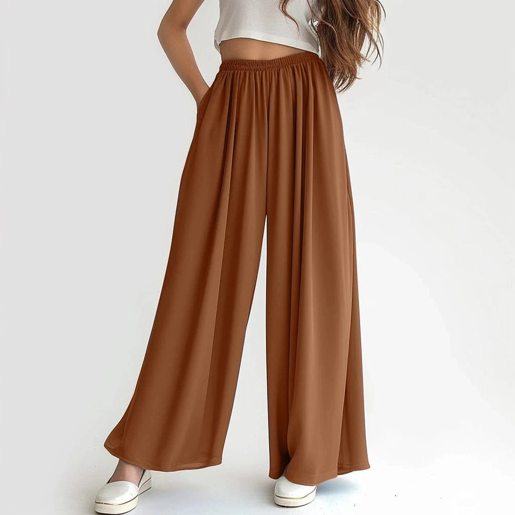 Pantalon Yoga Femme | Zen Large Confort Brown / 5XL