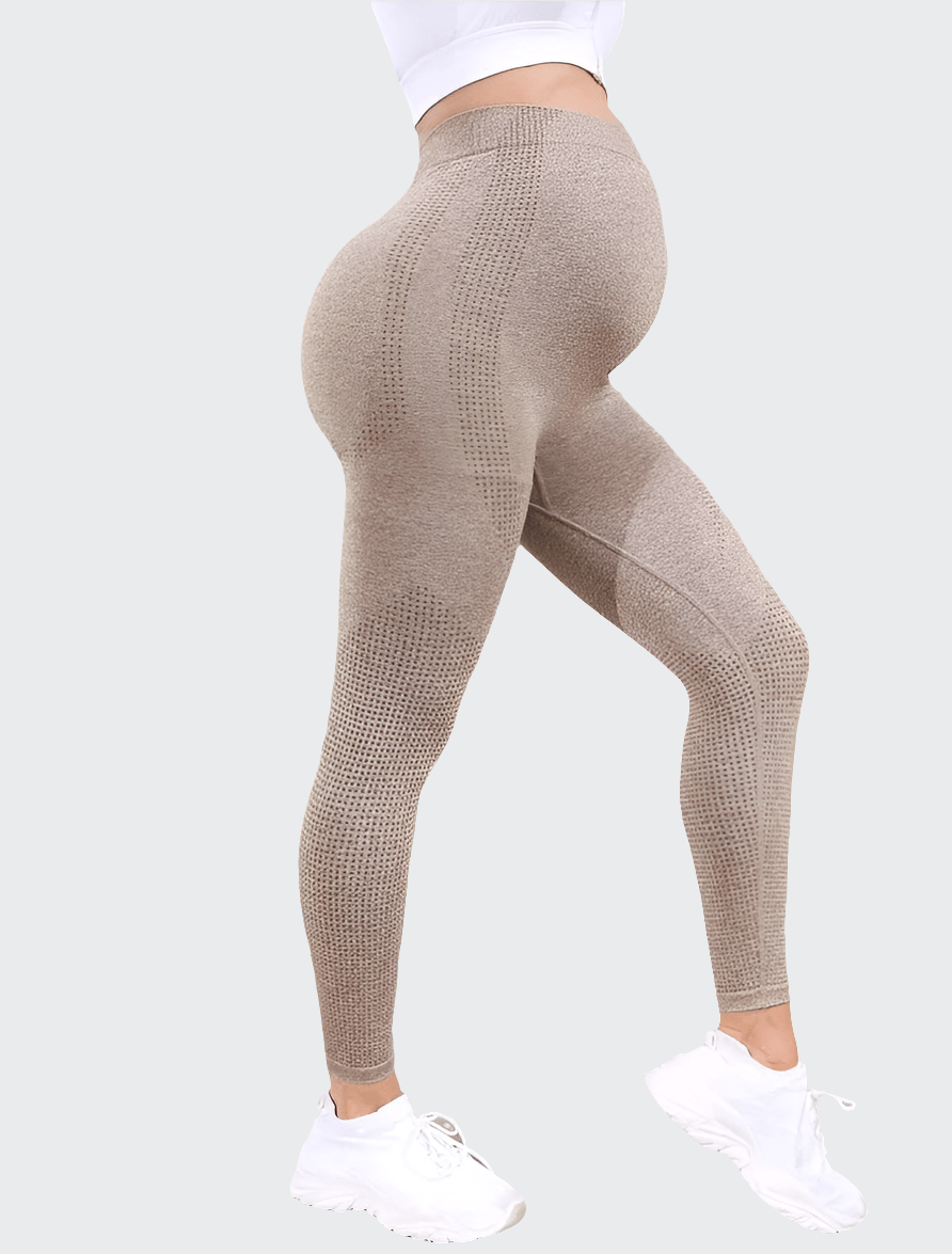 Pantalon yoga femme | Zen maternity Beige / S