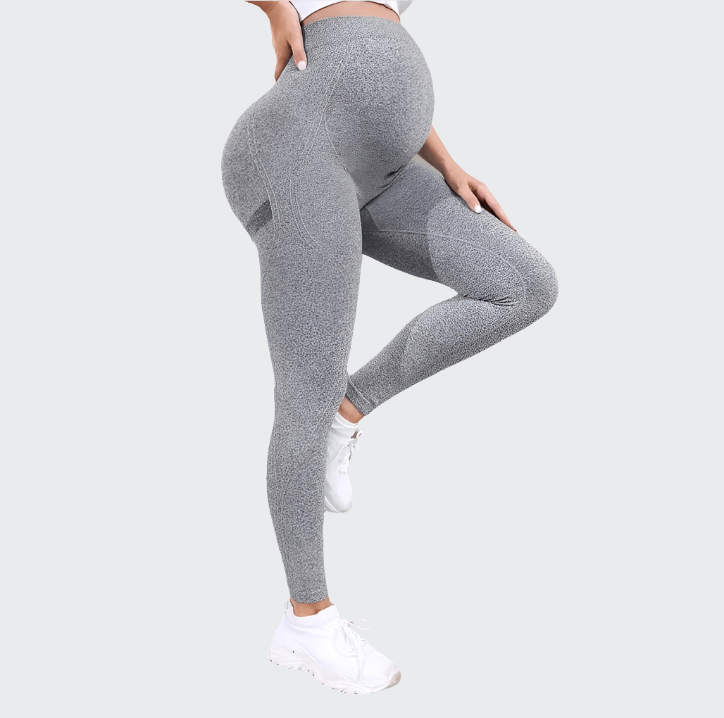 Pantalon yoga femme | Zen maternity GRAY / M