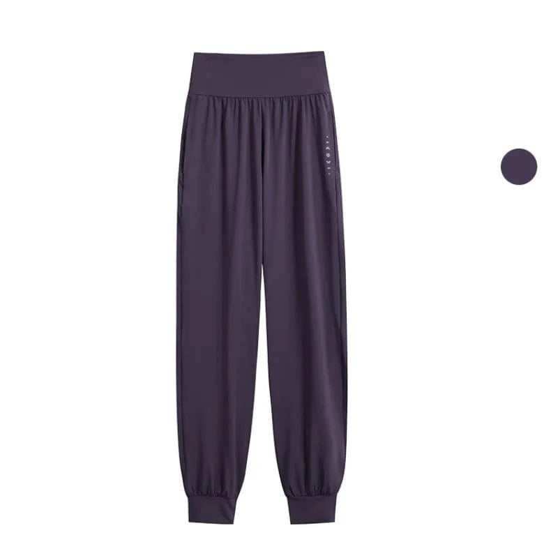 Pantalon Yoga Femme | Zen Premium Pant : matière respirante et confort Purple Pants / XXL