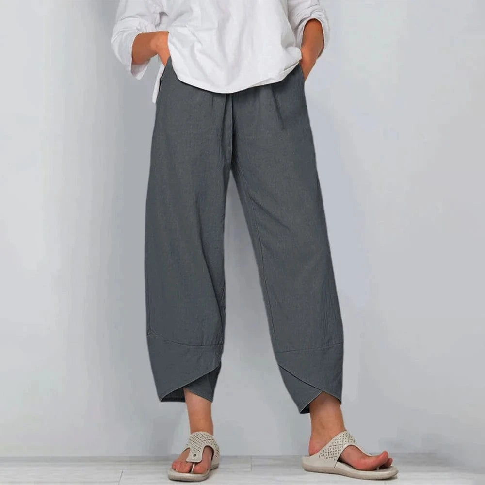 Pantalon Yoga Femme | Zen Sarouel Yoga GRAY / 5XL