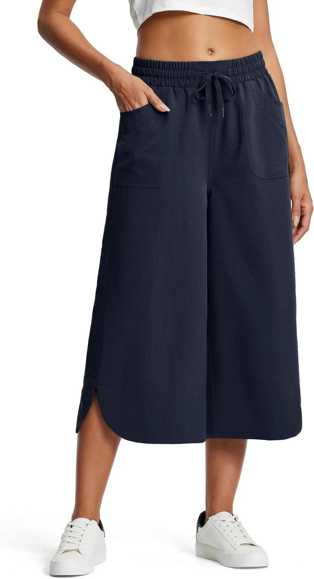 Pantalon Yoga Femme | Zen Summer Ample dark bleu / XXXL