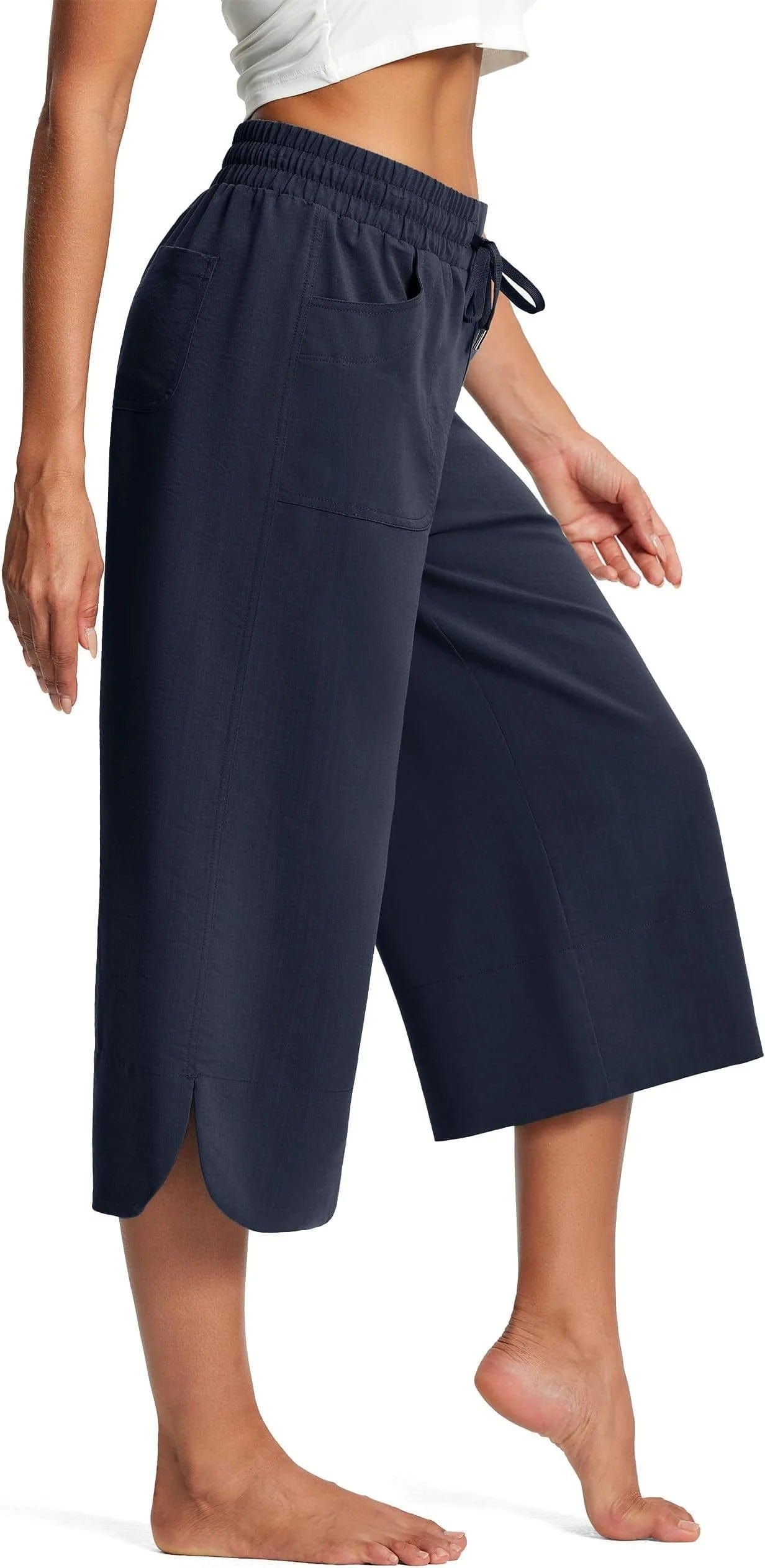 Pantalon Yoga Femme | Zen Summer Ample marine / XXXL