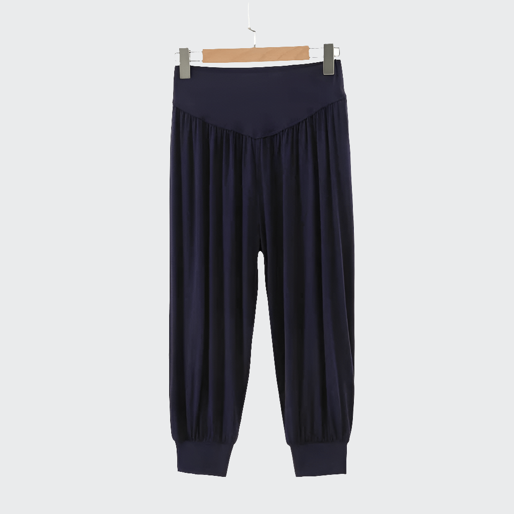 Pantalon Yoga Femme | Zen Summer Harem Navy blue / XXL