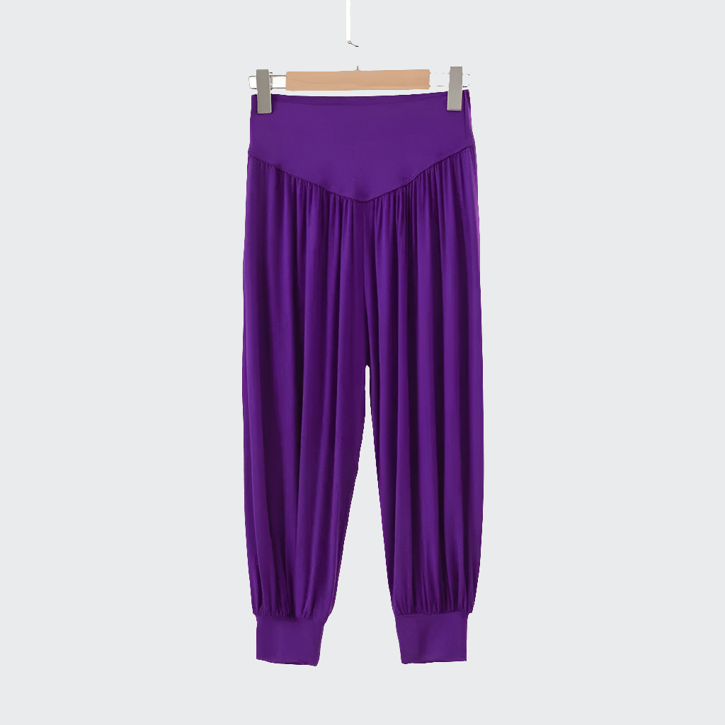 Pantalon Yoga Femme | Zen Summer Harem Purple / XXL