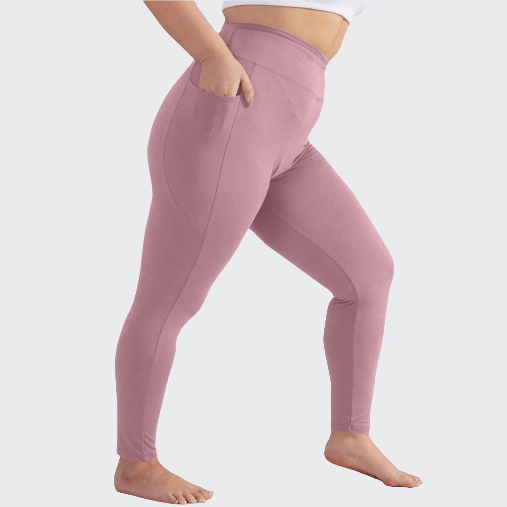 Pantalon Yoga Femme | Zen Yoga Plus Size : pantalon inclusif, XL à 5XL Pink / 5XL