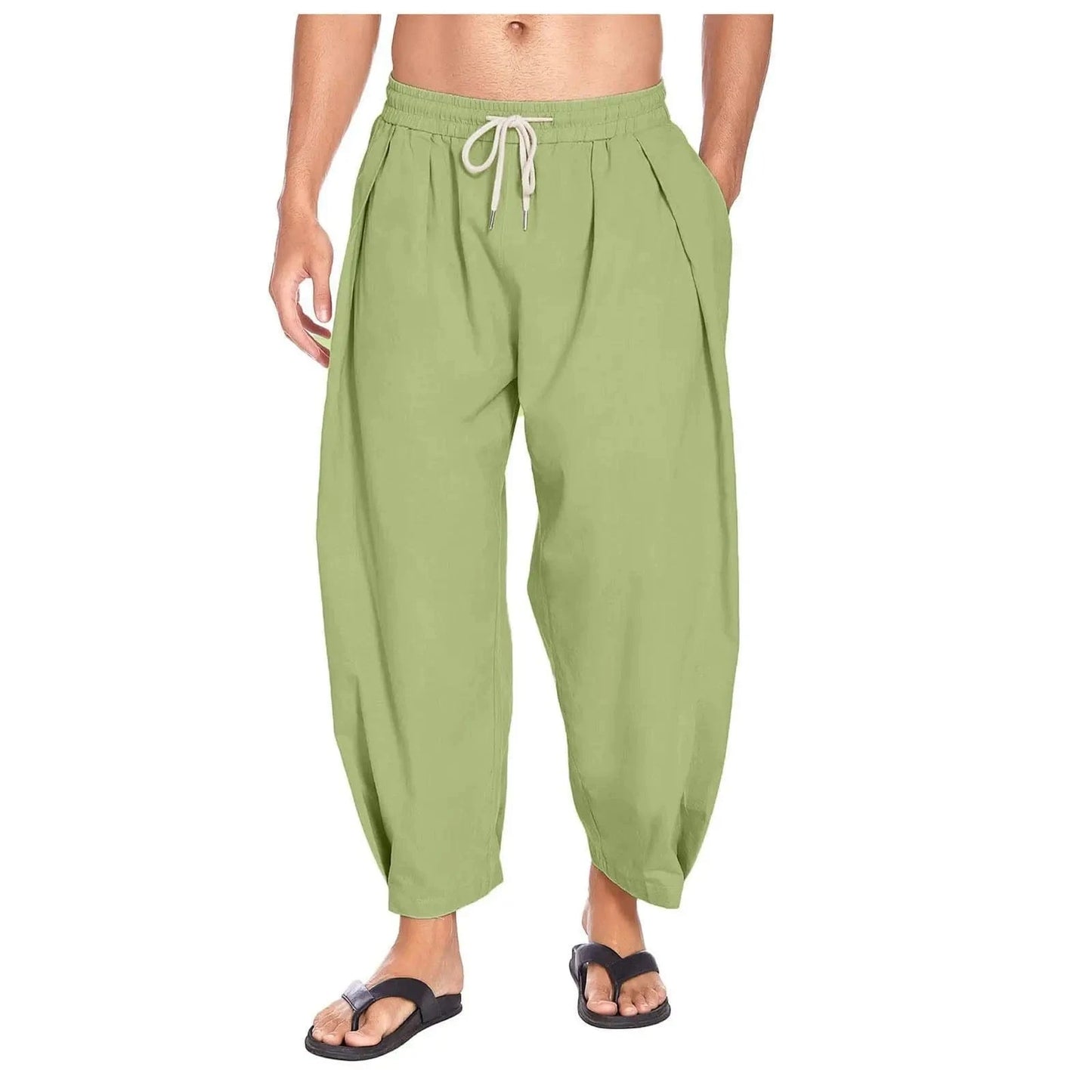 Pantalon Yoga Homme | Cotton Yogi amy green / XL