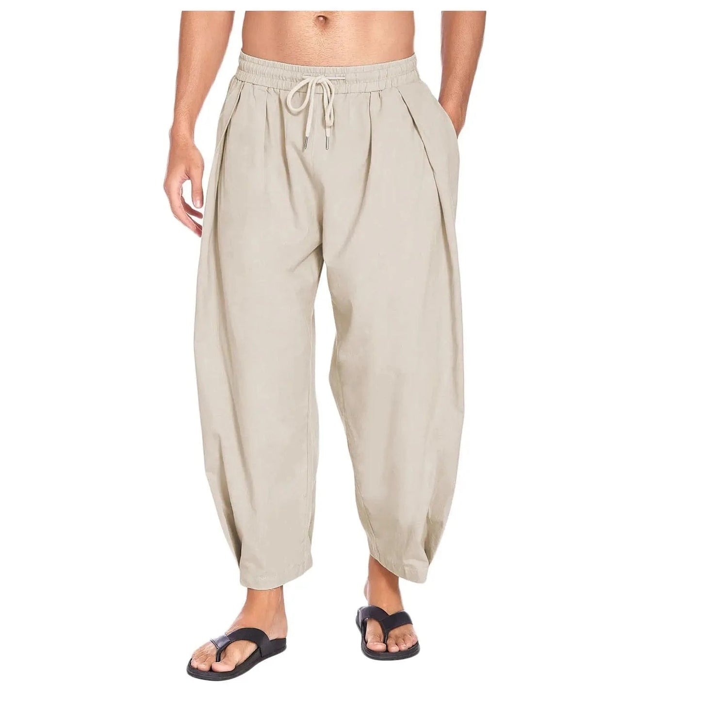 Pantalon Yoga Homme | Cotton Yogi beige / M