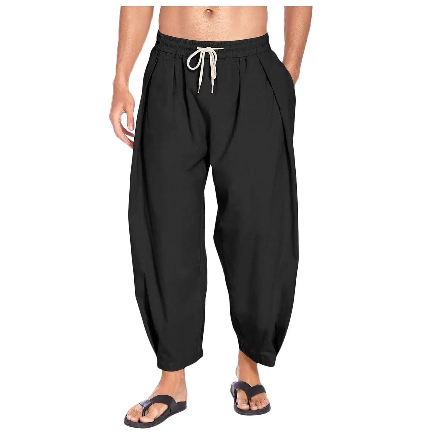 Pantalon Yoga Homme | Cotton Yogi black / XXXL