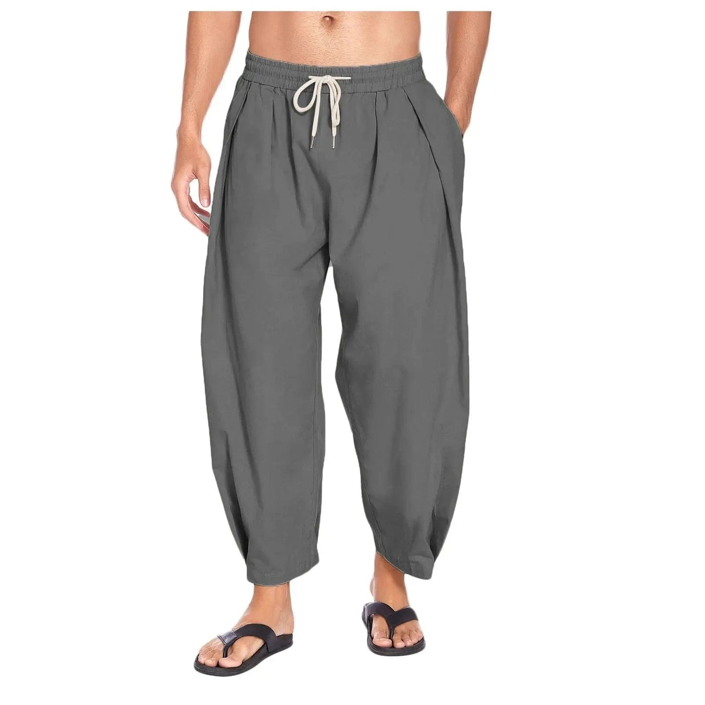 Pantalon Yoga Homme | Cotton Yogi dark gray / M