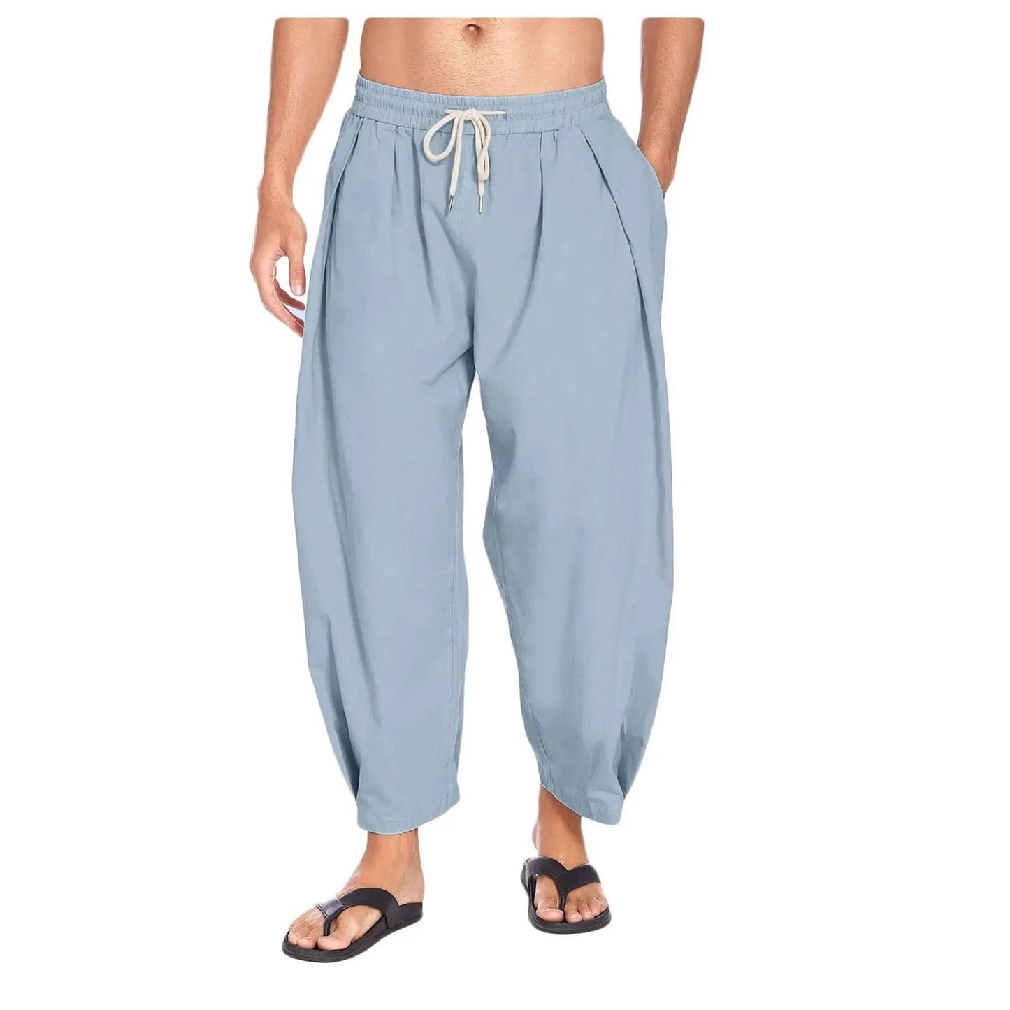 Pantalon Yoga Homme | Cotton Yogi light blue / XXXL