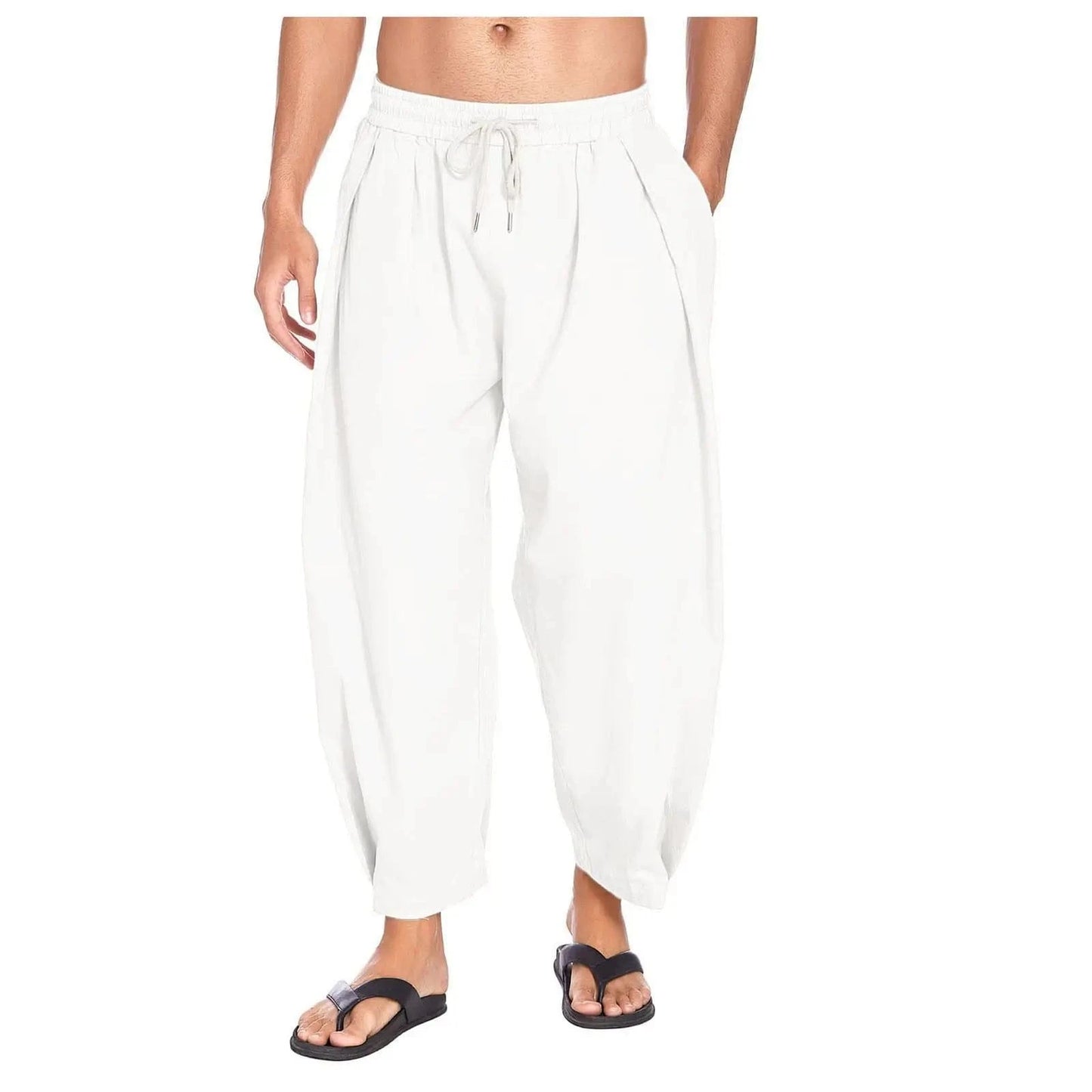 Pantalon Yoga Homme | Cotton Yogi white / M