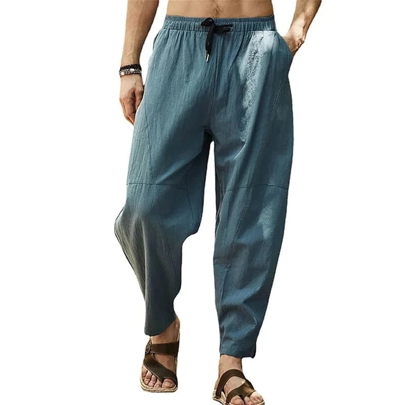 Pantalon Yoga Homme | Jogger Yogi lake blue / 5XL