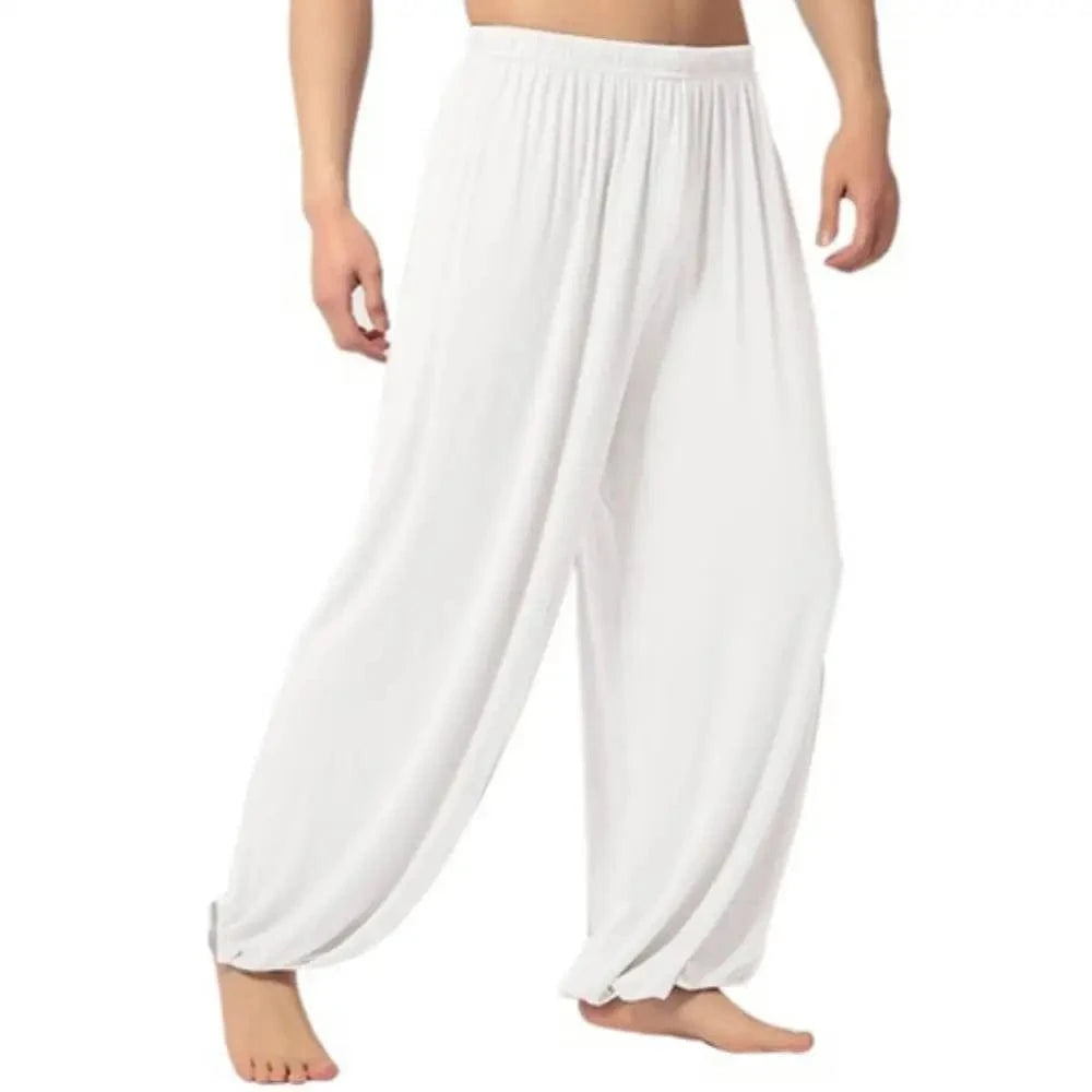 Pantalon Yoga Homme | Morning Yogi White / XXL