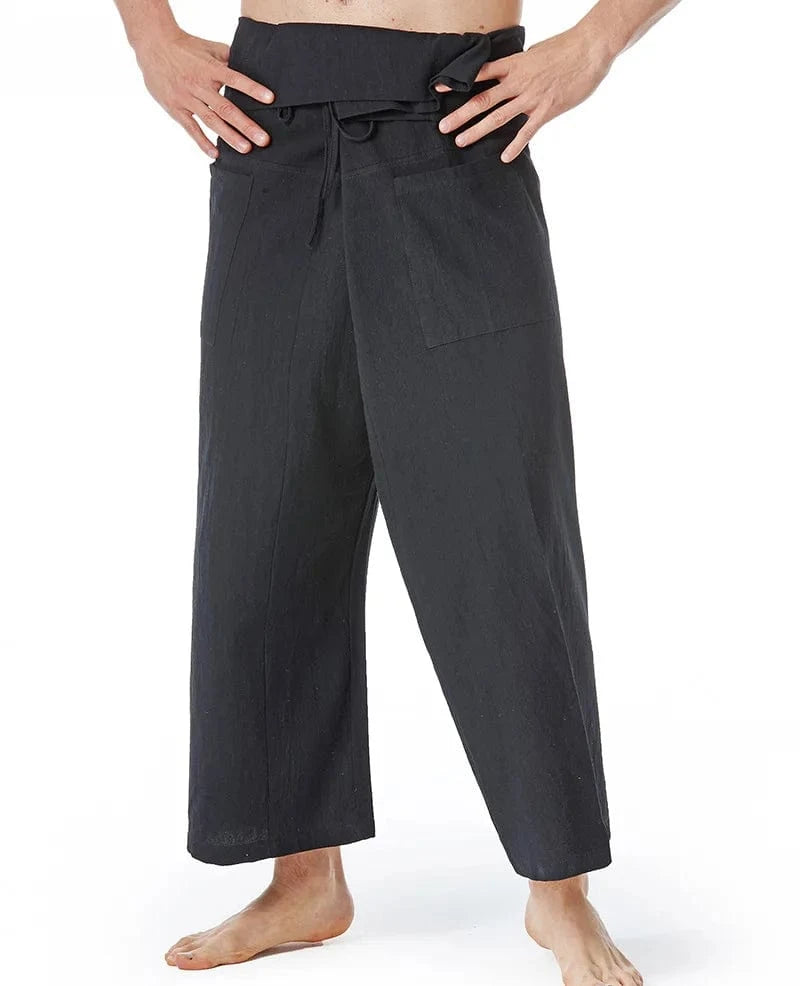 Pantalon Yoga Homme | Thai Yogi black / one size