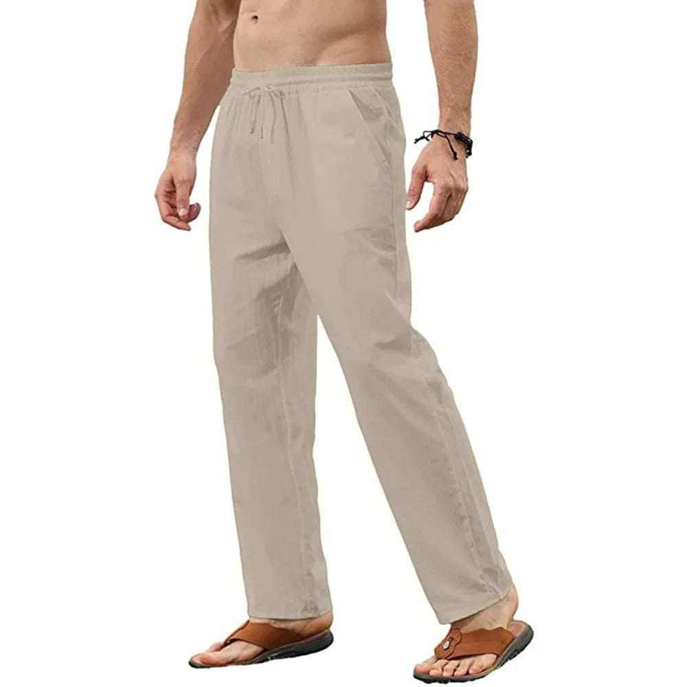 Pantalon yoga homme | Zen Baggy light khaki / US XXXL