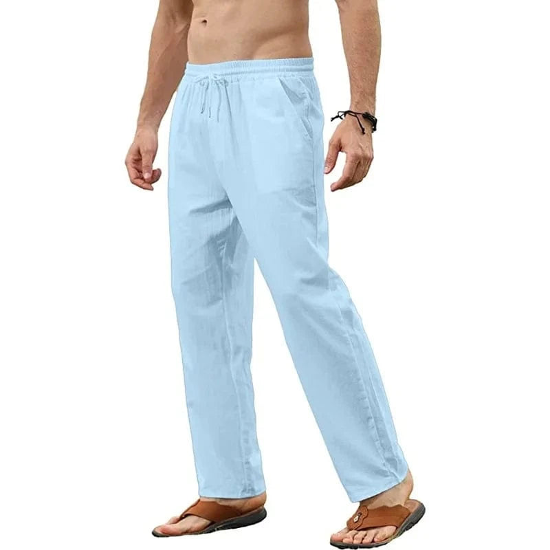 Pantalon yoga homme | Zen Baggy sky blue / US XXXL