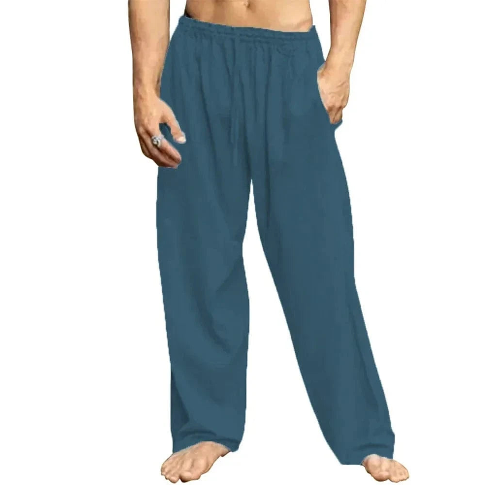 Pantalon Yoga Homme | Zen Decontract XL 90-100KG / blue