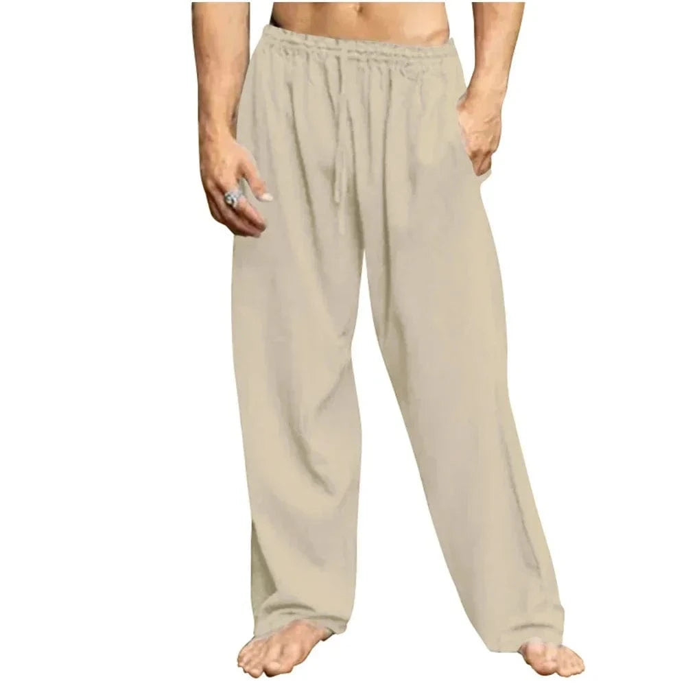 Pantalon Yoga Homme | Zen Decontract XL 90-100KG / khaki