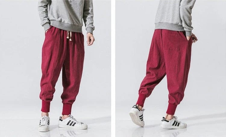 Pantalon yoga homme | Zen Harem yoga : pour un confort ultime