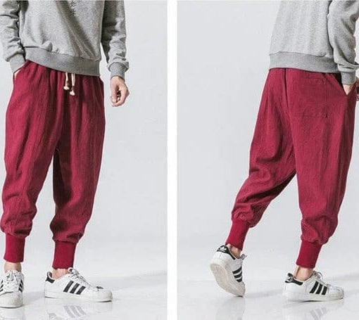 Pantalon yoga homme | Zen Harem yoga : pour un confort ultime