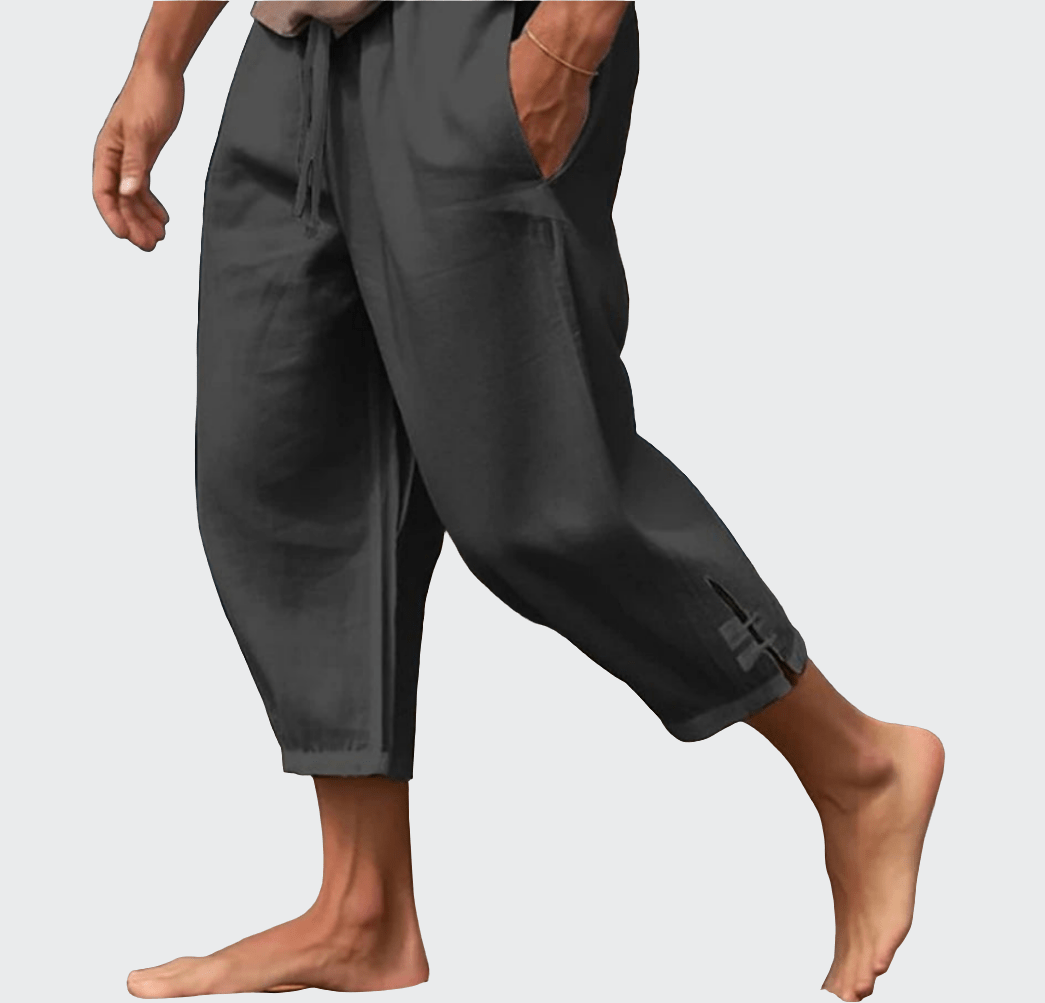 Pantalon Yoga Homme | Zen Tendance Black 1 / S