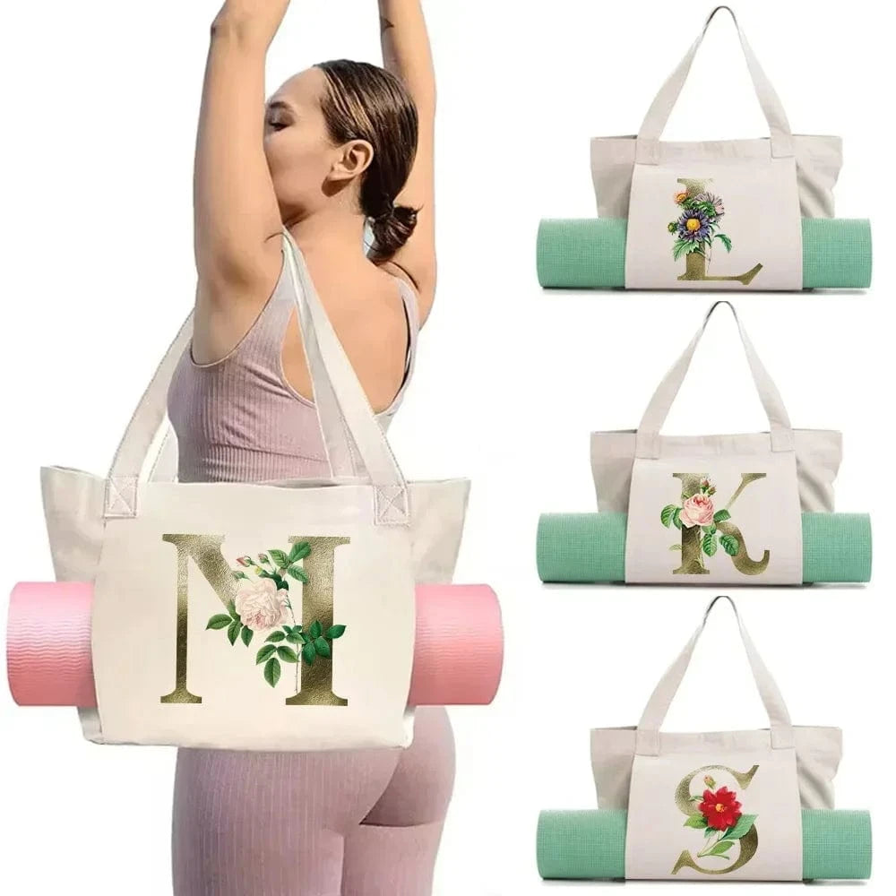 Sac de Yoga | Yogi Lettre White