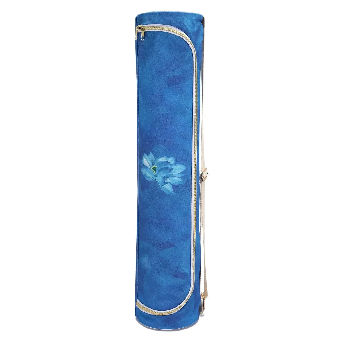 Sac pour Tapis de Yoga | Fashion Décor Bleu Flower