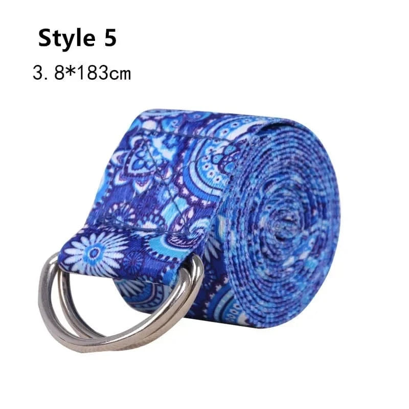 Sangle Yoga | Style Color Style Bleu