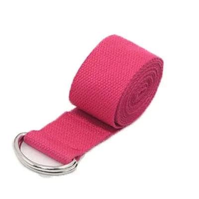 Sangle Yoga |Style Cotton Rose Red