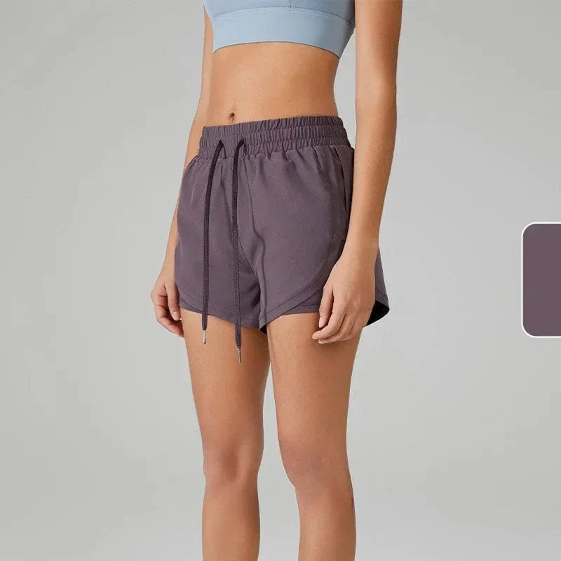 Short Yoga Femme | Cool Pocket Purple / XL