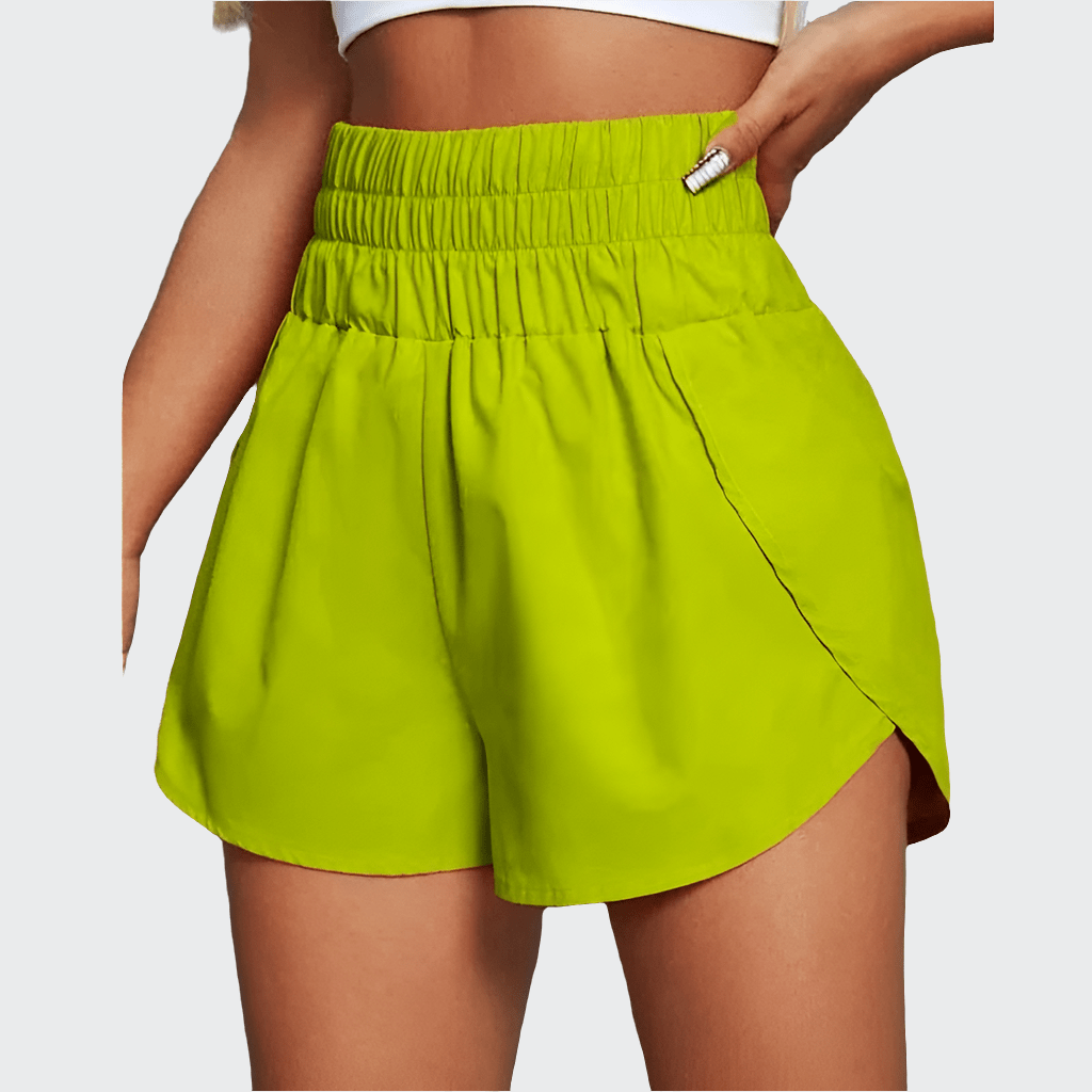 Short Yoga Femme | Large Band Pomme / S