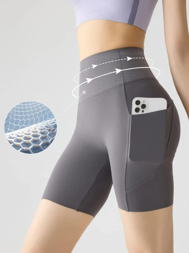 Short Yoga Femme | Zen Double Pocket