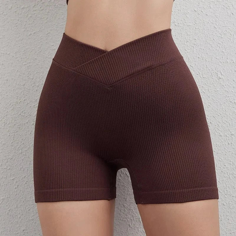 Short Yoga Femme | Zen Summer Bizo Red / XL