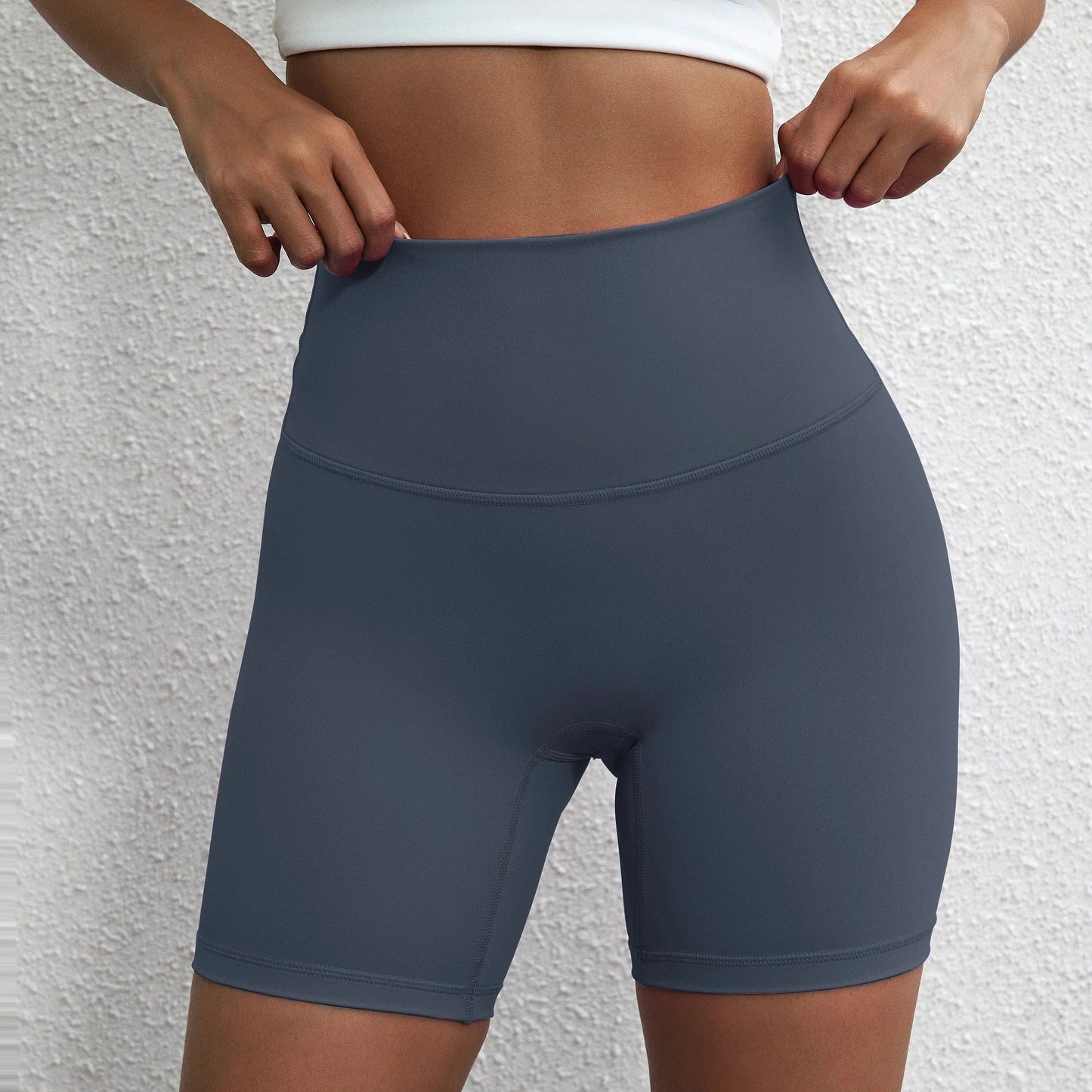 Short Yoga Femme | Zen Summer Smart Gray purple / XL