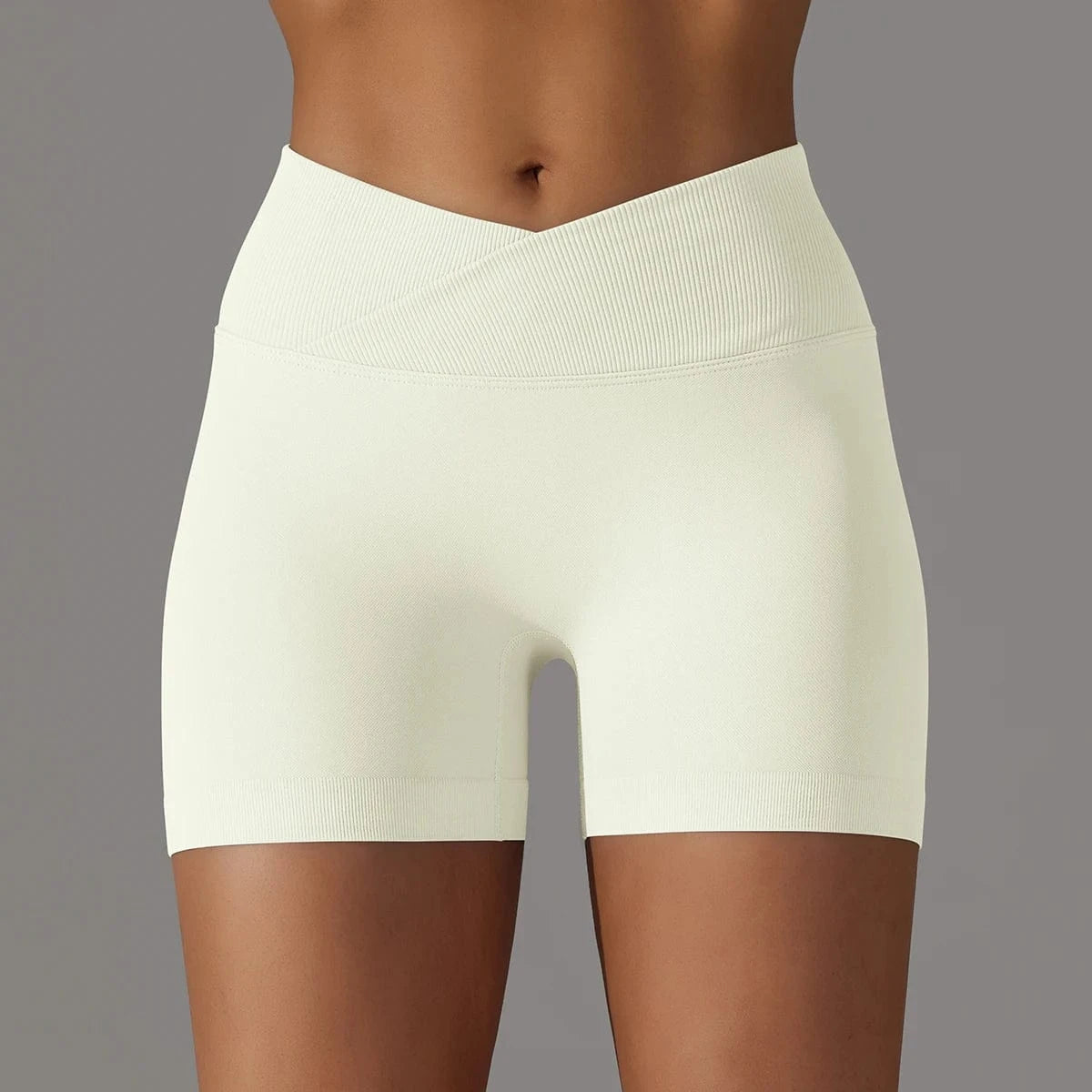 Short Yoga Femme | Zen Yoga Bizote Ivory / XXL