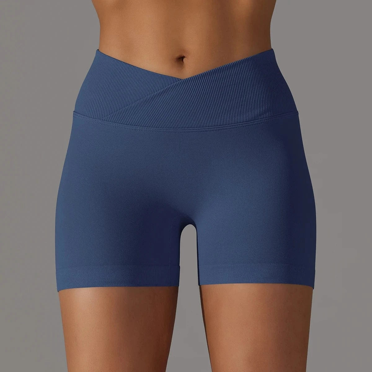 Short Yoga Femme | Zen Yoga Bizote Navy Blue / XXL
