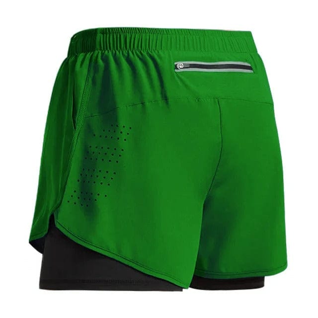 Short Yoga Homme | Design Sport green / XXL