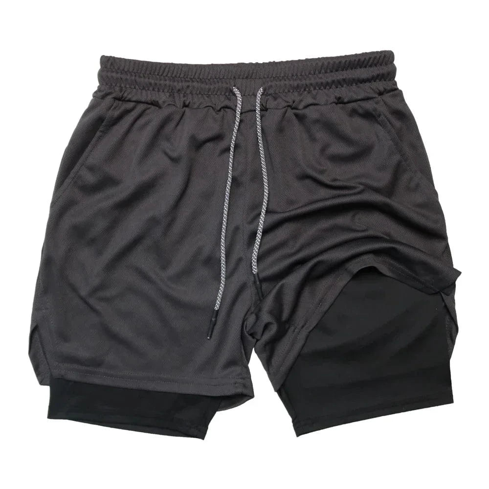 Short Yoga Homme | Multi-Poche Black / M