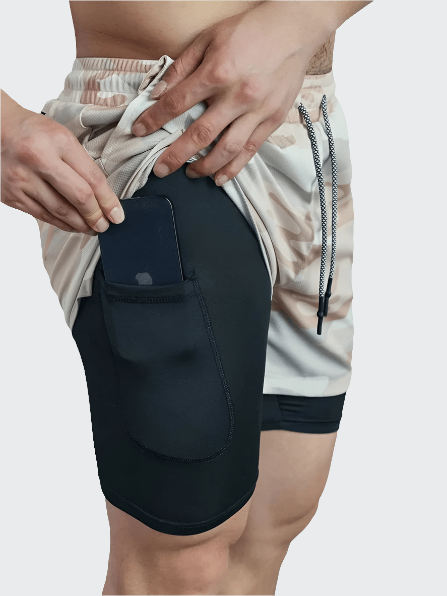 Short Yoga Homme | Multi-Poche : confortable et pratique