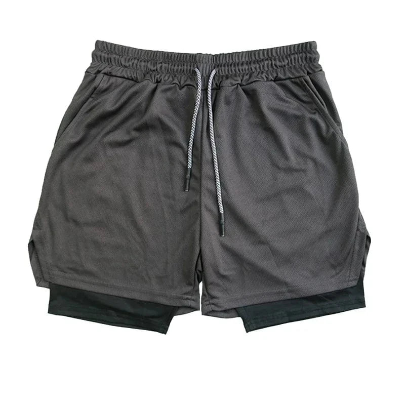 Short Yoga Homme | Multi-Poche DarkGrey / M