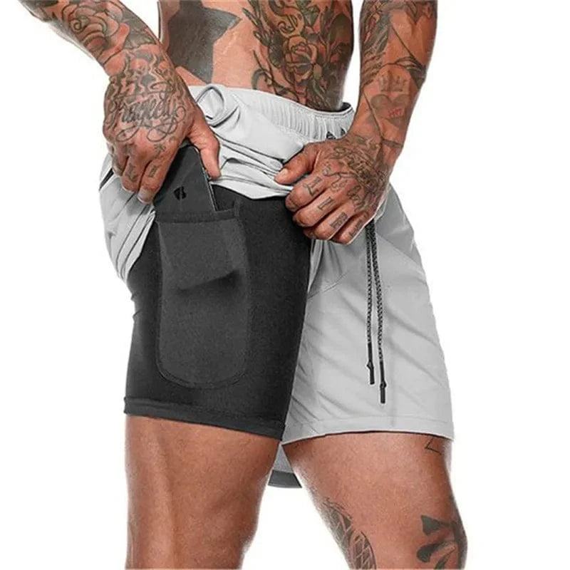 Short yoga homme | Zen Sport Light grey / L