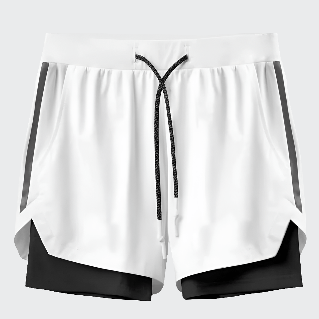 Short yoga homme | Zen Style Summer White / XXL