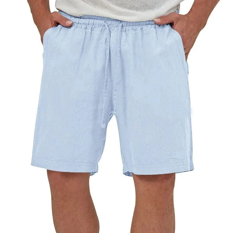 Short Yoga Homme | Zen Summer Hawai : confort estival assuré. blue / XXXL
